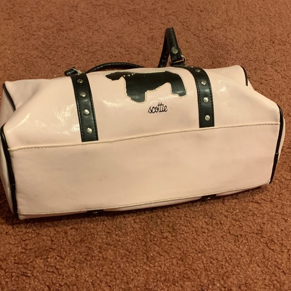 Vintage 1990s MIXIT Pink Scottie Dog Vinyl Purse - Picture 5 of 14